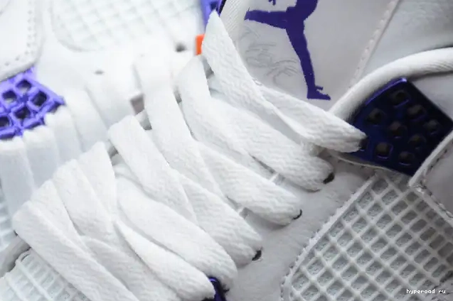 Purple Jordan 4 Air CT8527-115 Court 0508